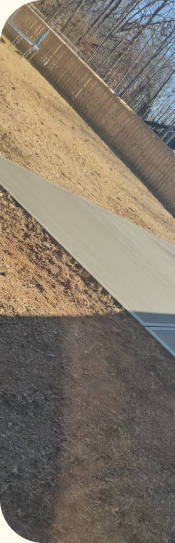 Concrete roadwork